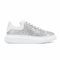 Alexander Mcqueen- silver glitter