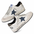 Golden Goose ballstar white navy