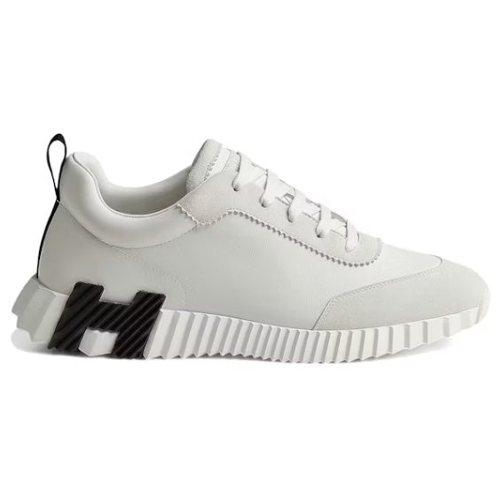 Hermes Bouncing Sneaker - White Black